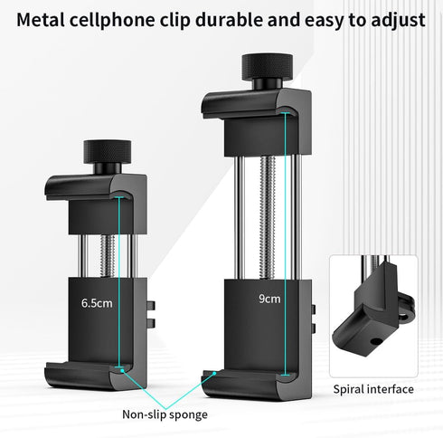 Anti-Slide Backpack Strap Clip Mount for Phone 360 Degree Rotary Backpack Clamp Mount for Video Recording...